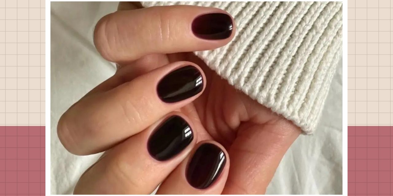 Black cherry nails: Είναι το μανικιούρ του φθινοπώρου